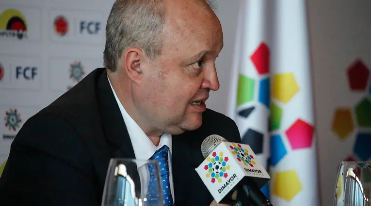 Jorge Enrique Vélez, presidente de la Dimayor