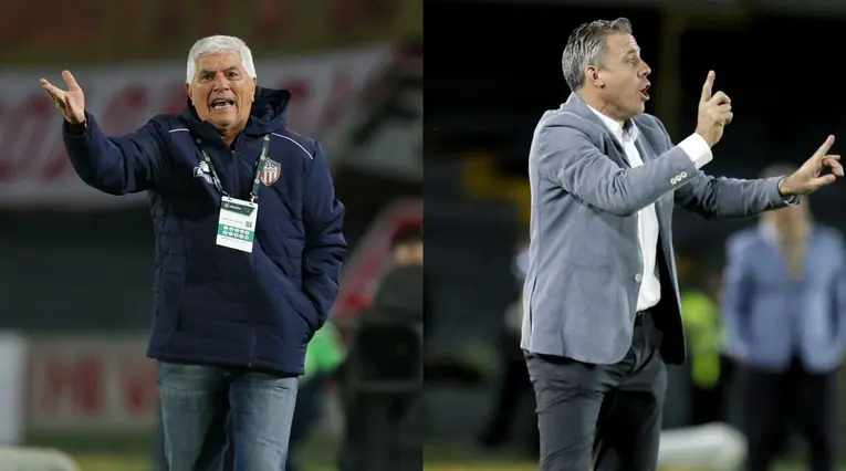 Julio Comesaña y Lucas Pusineri