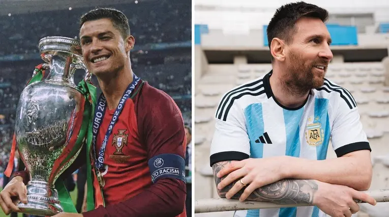 Cristiano Ronaldo y Lionel Messi
