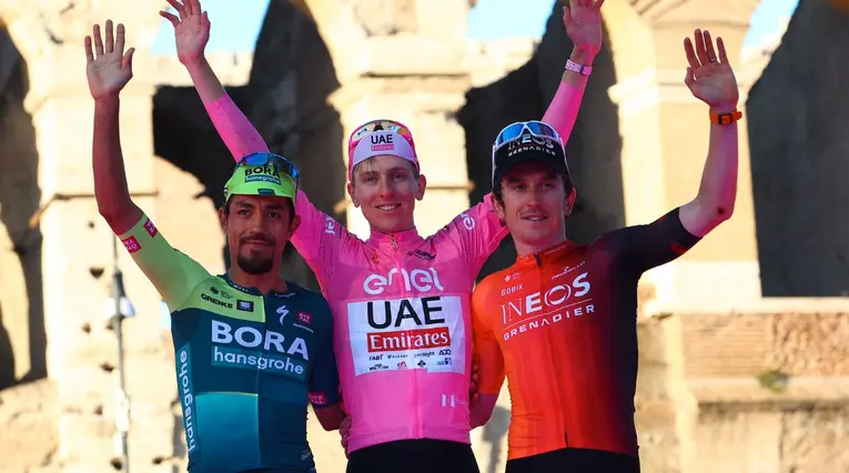 Daniel Martínez en el Giro de Italia 2024