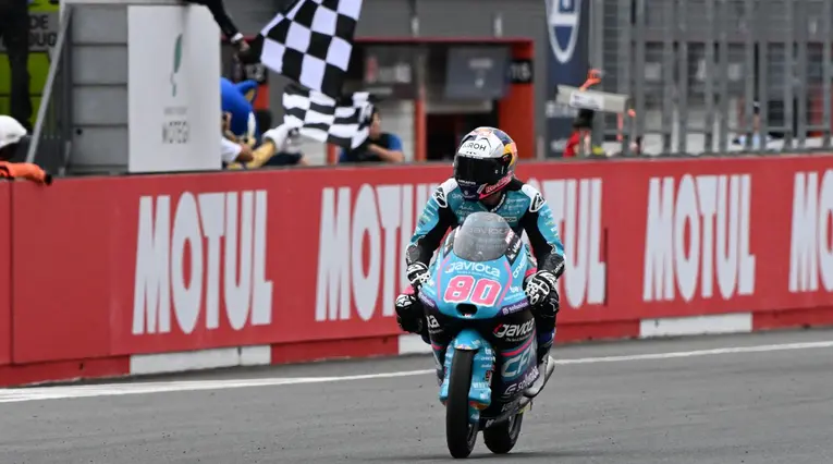 David Alonso en Moto3