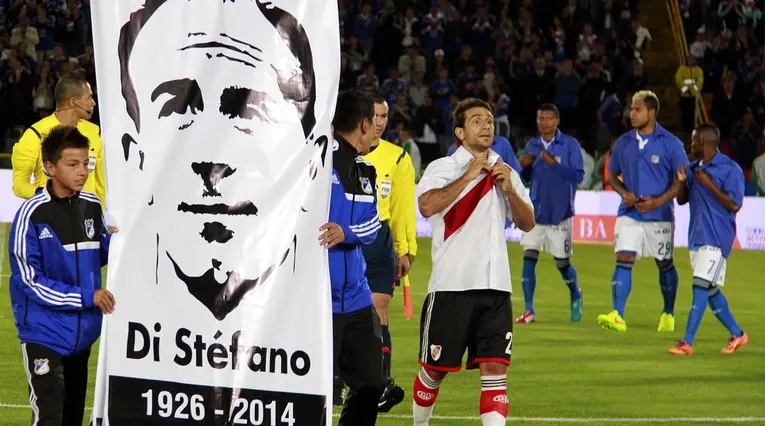 Millonarios - River Plate, homenaje Alfredo Di Stéfano