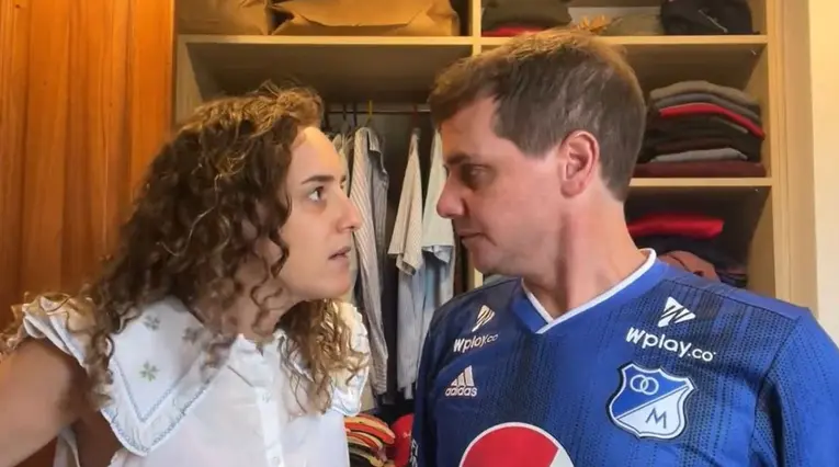 Jero Freixas y su video con la camiseta de Millonarios