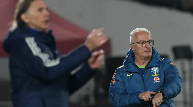 Dorival Júnior con la selección de Brasil