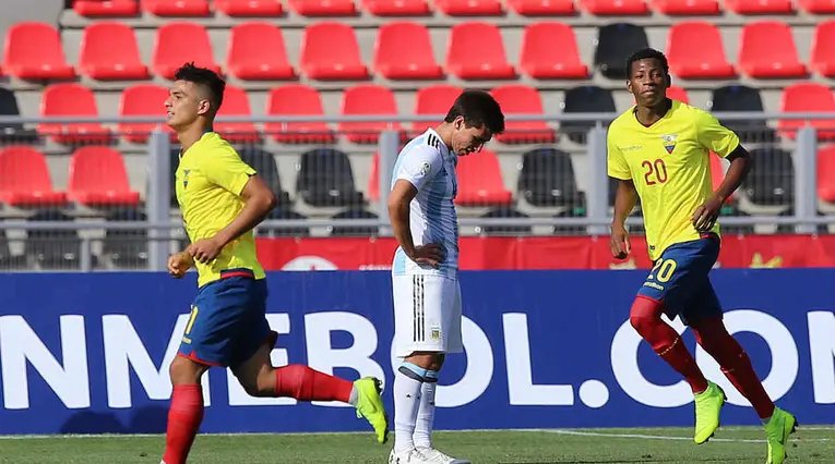 Ecuador le ganó a Argentina
