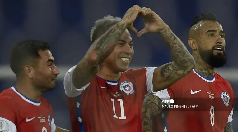 Eduardo Vargas, jugador de Chile