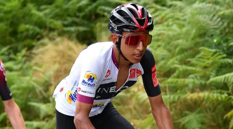 Egan Bernal en la Ruta de Occitania 2020