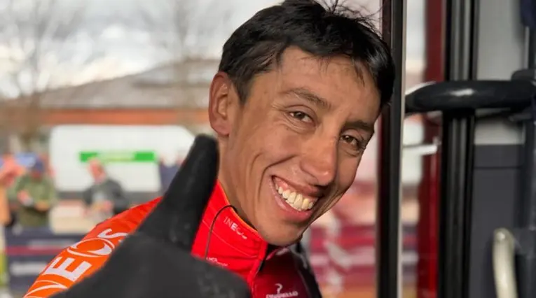 Egan Bernal con el INEOS Grenadiers