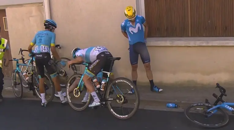 Caída, Tour de Francia etapa 11
