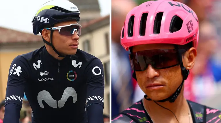Einer Rubio y Esteban Chaves
