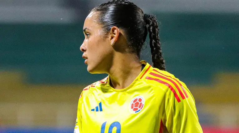 Ella Grace Martínez, jugadora de la selección Colombia