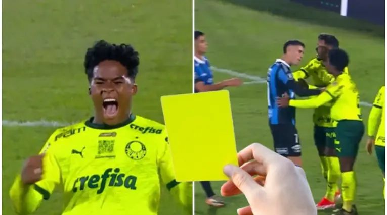 Árbitro colombiano amonestó a Endrick por celebrar como mono [VIDEO]