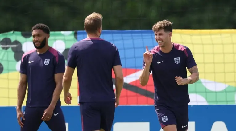 Entrenamiento de Inglaterra en Eurocopa