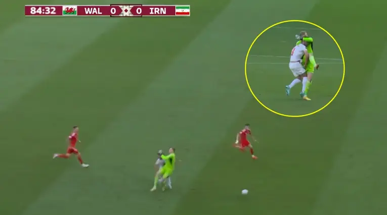 Expulsión arquero de Gales en el Mundial de Qatar