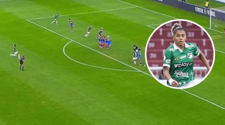 Golazo de Jorelyn Carabalí - Deportivo Cali