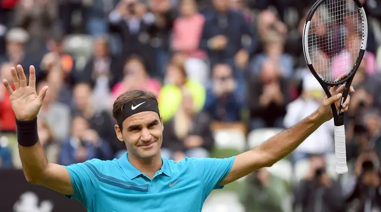Federer, en el Roland Garros