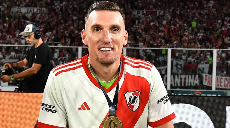 Franco Armani con River Plate