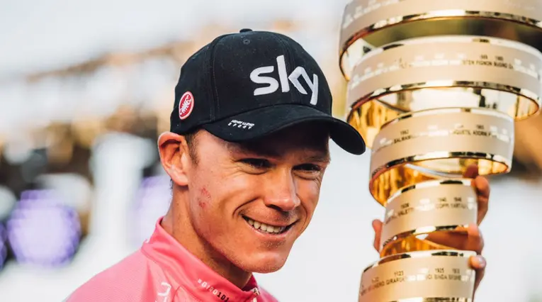 Chris Froome, ganador del Giro 2018