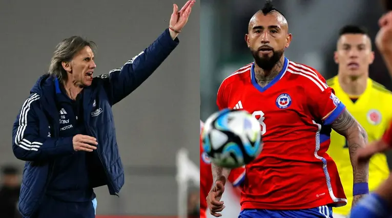 Gareca se juega todo: Decisión radical con Vidal en Selección de Chile