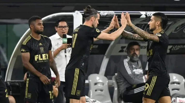 Gareth Bale, Cristian Arango, LA Galaxy