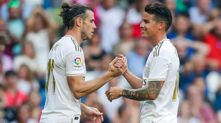 Gareth Bale y James Rodríguez