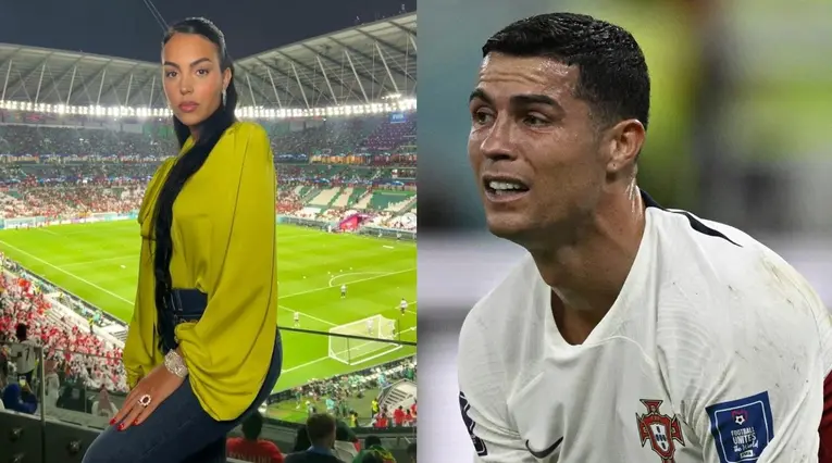 Georgina Rodríguez y Cristiano Ronaldo
