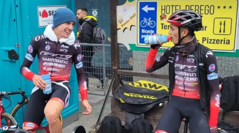 German Darío Gómez y Santiago Umba 