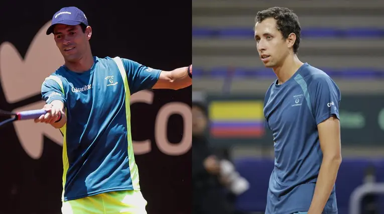 Santiago Giraldo y Daniel Galán