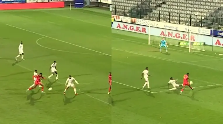Gol en Francia que sería nominado al Puskás