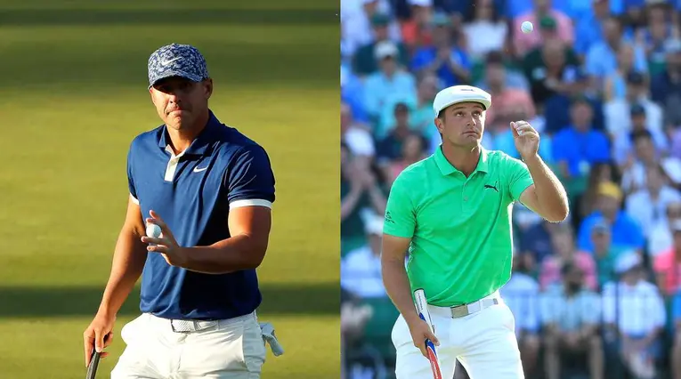 DeChambeau y Koepka 