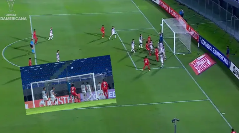 Gol olímpico Bragantino