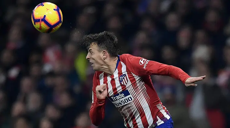 Santiago Arias fue titular con el Atlético de Madrid ante Brujas