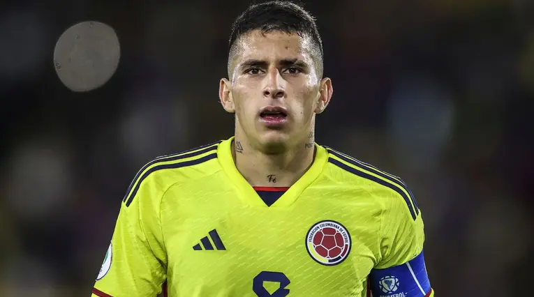 Gustavo Puerta con la selección Colombia
