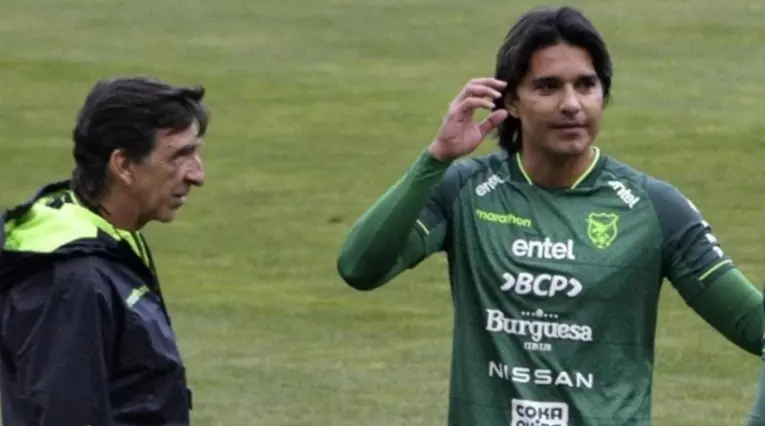 Gustavo Costas y Marcelo Moreno Martins