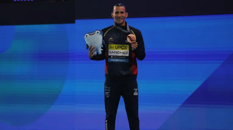 Gustavo Sánchez - Mundial de Natación 2024