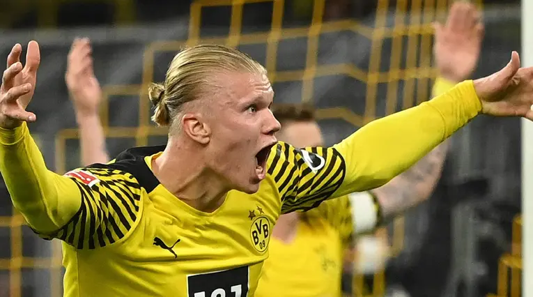 La disputa entre Haaland y Rudiger en la Champions League