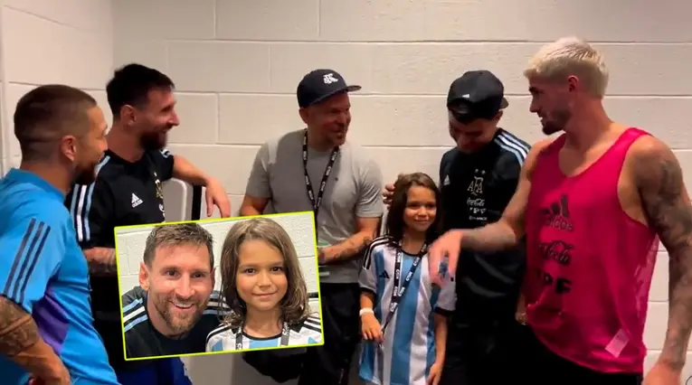 Hijo de Residente y Lionel Messi