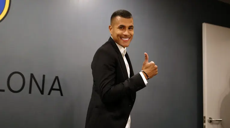 Jeison Murillo presentación con el Barcelona