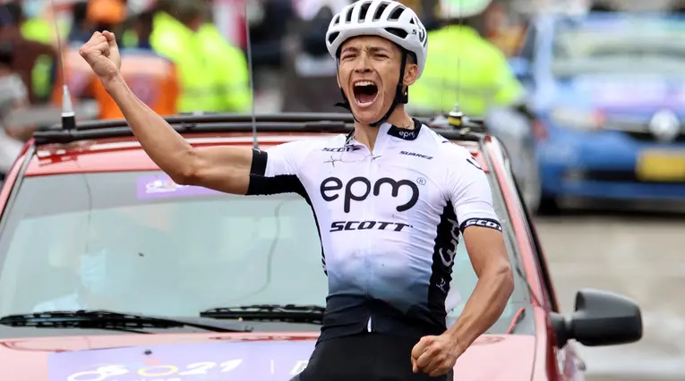 Yeison Reyes, ganador de Etapa 5 en el Clásico RCN.