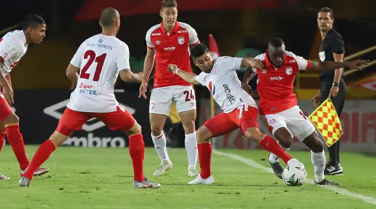 Santa Fe Vs América Liga Águila segundo semestre 2019
