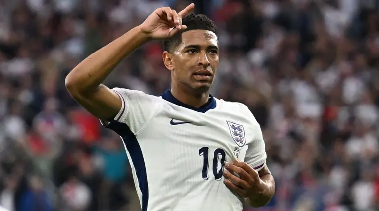 Inglaterra debutó con victoria ante Serbia en la Eurocopa: Bellingham, el héroe