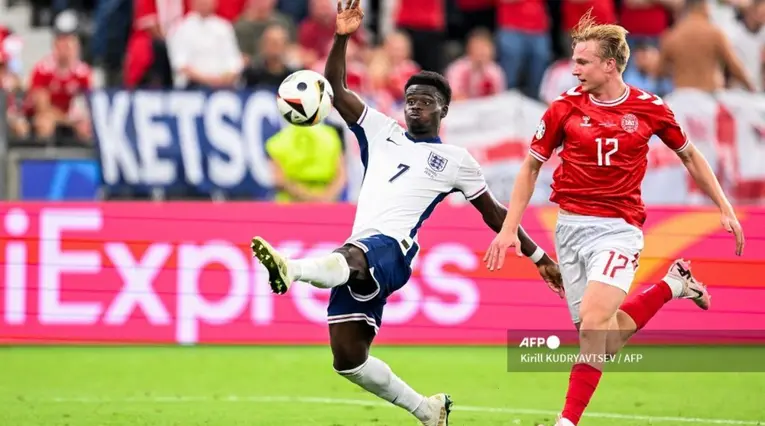 Inglaterra vs Dinamarca Eurocopa