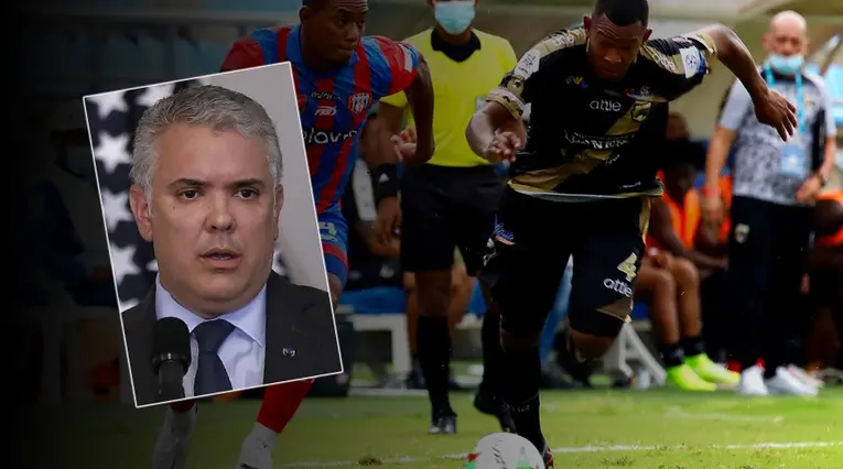 Iván Duque, Lllaneros vs Unión Magdalena