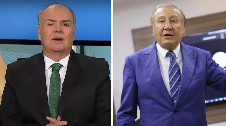 Iván Mejía y Rodolfo Hernández