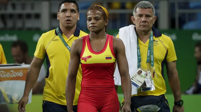 Jackeline Rentería en los Juegos Olímpicos de Rio 2016