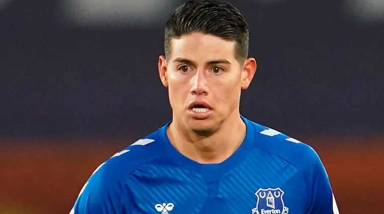 James Rodríguez noticias, Everton, Premier League