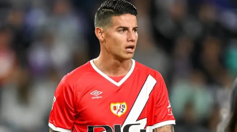 James Rodríguez, jugador del Olympiacos