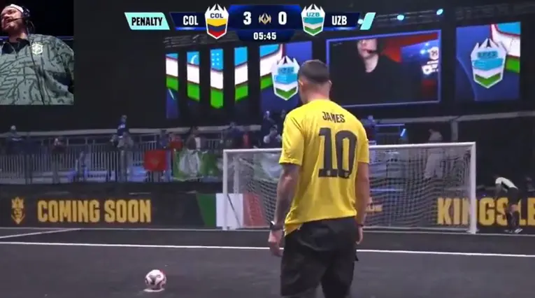 James en la Kings World Cup