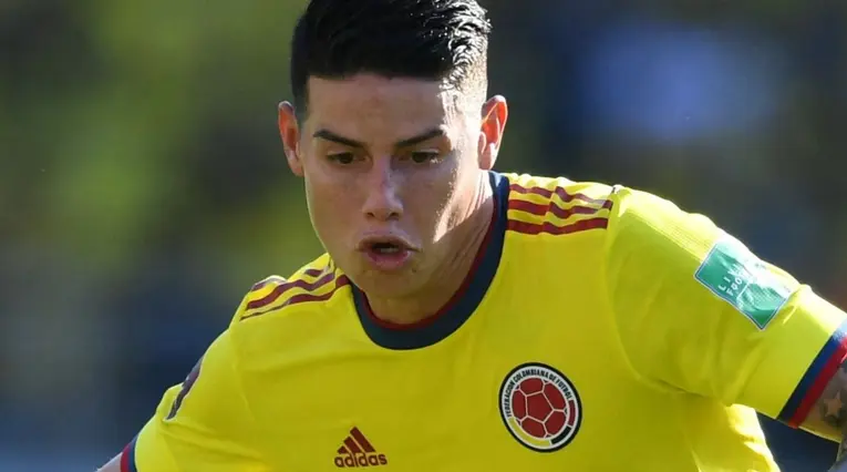 James Rodríguez, futbolista colombiano