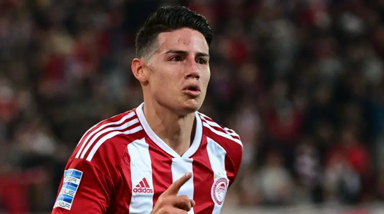JamesRodriguez en Olympiacos